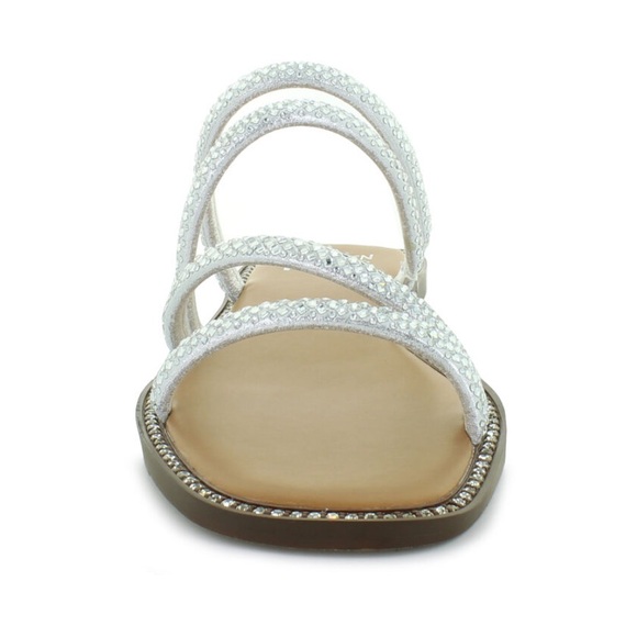 Madden NYC Rhinestone Chase Sandals NWOT - Picture 3 of 8